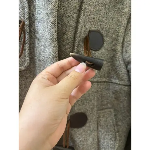 Pendleton VINTAGE Women's Wool gray Toggle Jacket Coat Size S