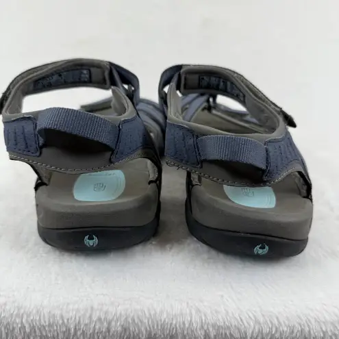 Teva Womens Hiking Sandals Blue Strappy Athletic Outdoor Shoes Size 10