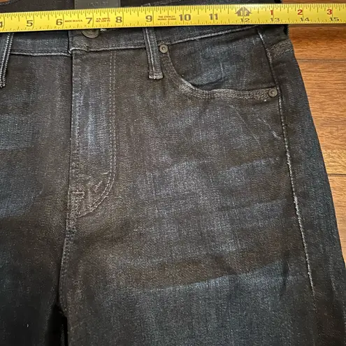 MOTHER Denim MOTHER The Dazzler Mid Rise Ankle Straight Jeans Now or Never Size 25 Dark Wash
