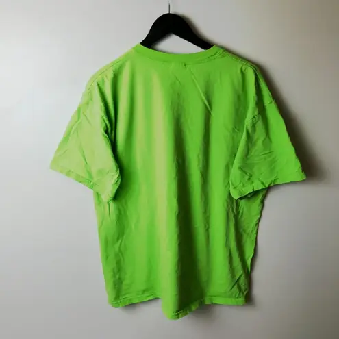 Vintage Y2K Xenadrine Hard Core Bodybuilding T Shirt Green XL Extra Large Solid