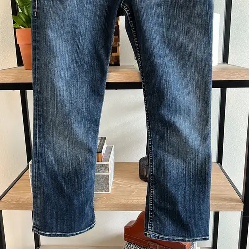 Silver Jeans Low-Rise Santorini Cropped Ankle Jeans, 29