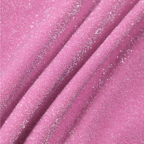 Berlook Pink Lurex Halter Triangle Bikini Top ONLY 64 Size XS