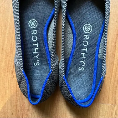 Rothy's RARE Walnut Python Point Flats