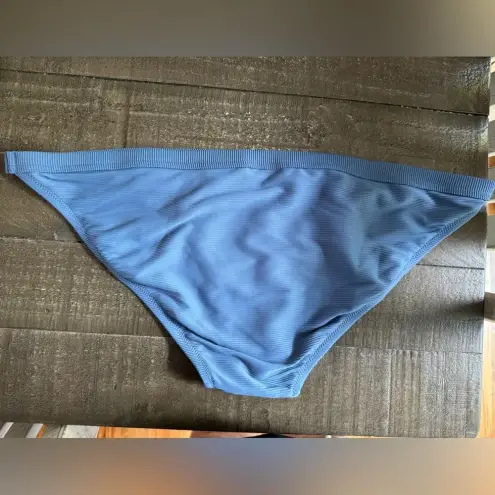 J.Crew  NWT‎ Ribbed-trim hipster full-coverage bikini bottom Cornflower Blue XXL thumbnail 2