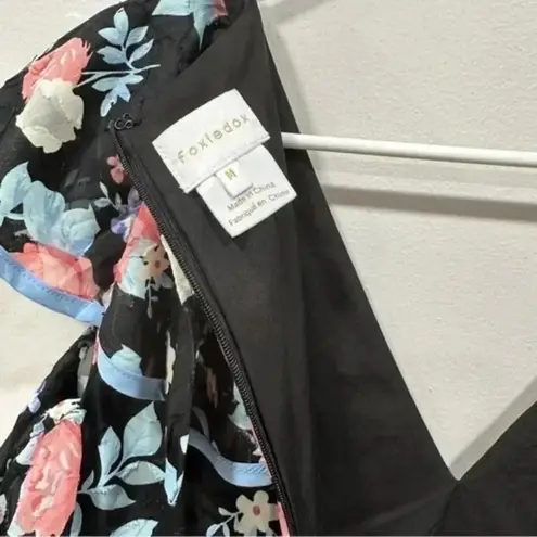 Foxiedox Anthropologie floral ruffled dress Size Medium
