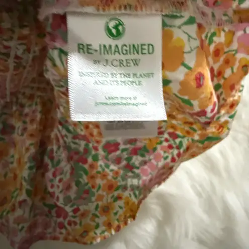 J.Crew  Multicolor Floral Smocked Camisole