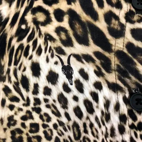 AllSAINTS Inez Kiku Cheetah Print Button Down Shirt