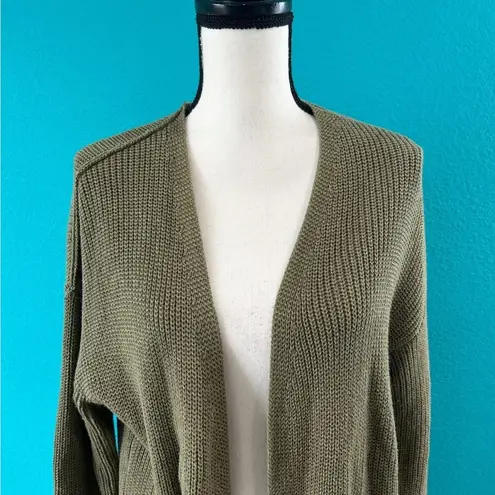 Universal Threads  Olive green knit cardigan in size large