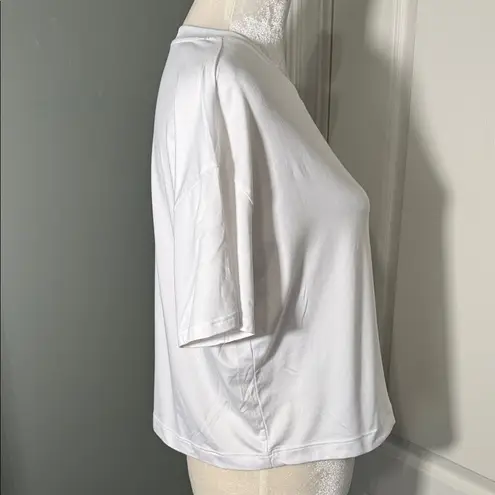 Vuori Energy Tee White Short Sleeve Performance Top Size M