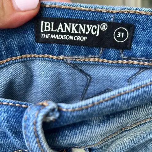 BLANK NYC Blank‎ NYC Blue Jeans with Black Star Accents