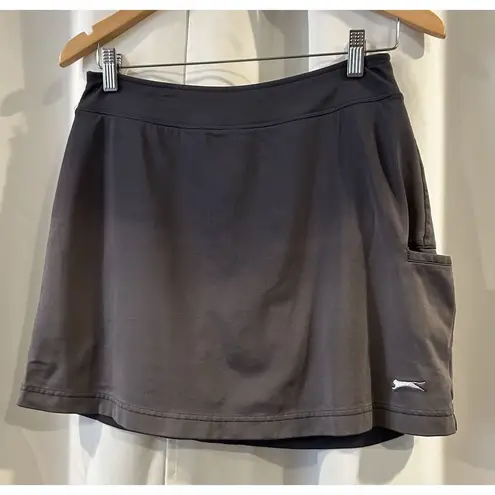 Slazenger  Size Small PullOn Black Skirt SKORT Ombre Golf Tennis Sportswear