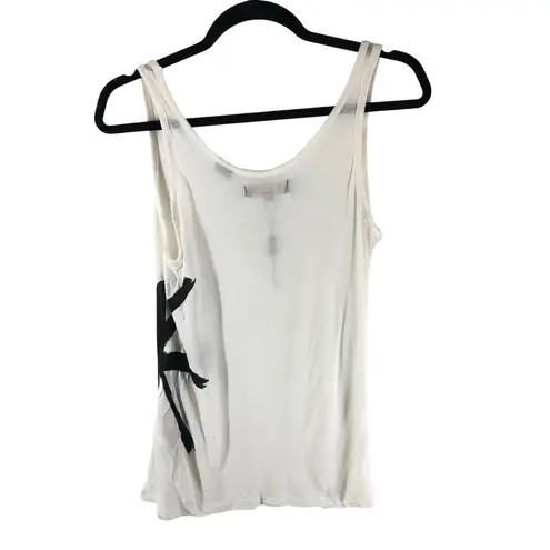 Ben Sherman Womens Tank Top Micromodal Thin Knit Lightweight White M Size M