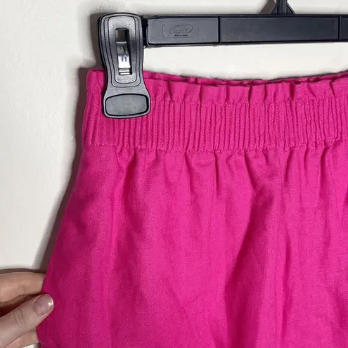 J Crew Factory scalloped linen