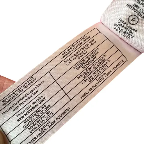 Avec Les Filles Hooded Puffer Coat Jacket Orange Size Large