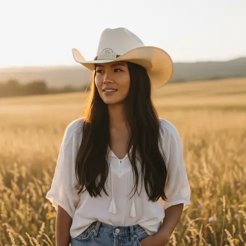 Michoacán Sebastian's Straw Vaquero Hat Jaripeo Rodeo Western Cowboy Hat size 7