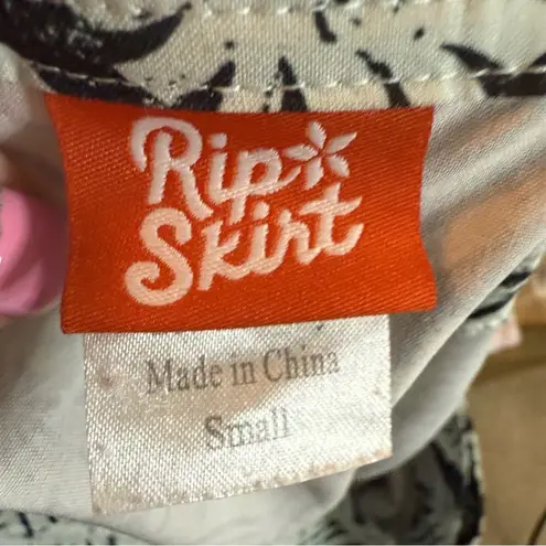 RipSkirt Hawaii Fijian Tapa Limited Edition Wrap Skirt Length Sz SM Adjustable Black