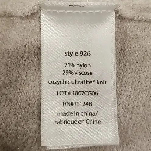 Barefoot Dreams 💕 CozyChic Ultra Lite Sleeveless Boatneck Top ~ Fog Gray L NWT