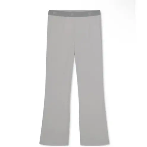 GAP Body Women’s Lounge Sleep Set XL Green Top & Gray Pants Ribbed Soft Pajama