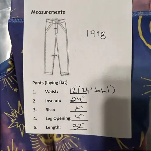 Victoria Sport Women's Celestial Moon Astrology Print Leggings Size S