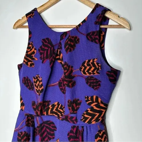 Marc by Marc Jacobs  Purple Persian 100% Silk Mini Dress Size 0