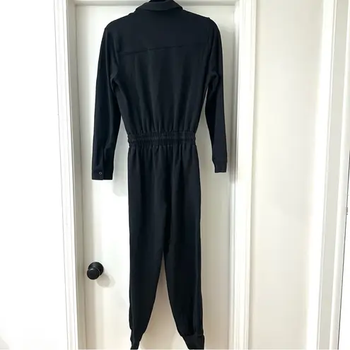 Evereve Myra Black Long Sleeve Jumpsuit, Size XS
