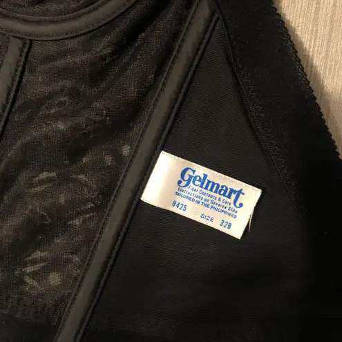 VINTAGE Black Corset Bra 32B Size XS