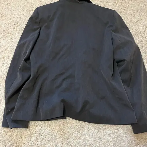 Anne Klein  dark grey blazer size 16