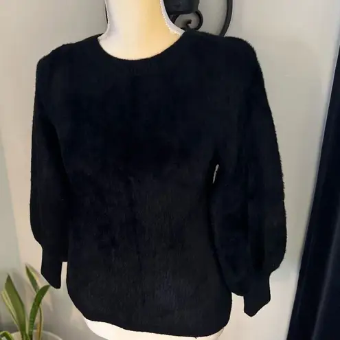 dRA LOS ANGELOS FRANCO SWEATER, COZY & SOFT, BLACK, SIZE SMALL, NWOT Black