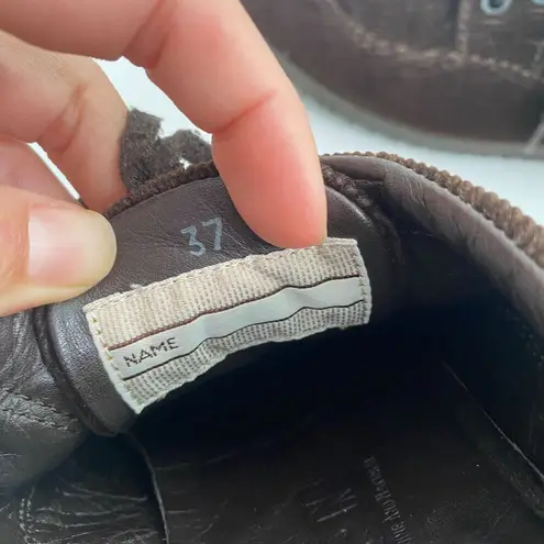 Hogan Vintage Oxfords Womens Brown Corduroy Trainers EU Size 37/6.5 Scandi