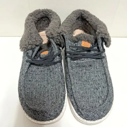 Hey Dude Damen Fold Stitch Cozy Moccasin