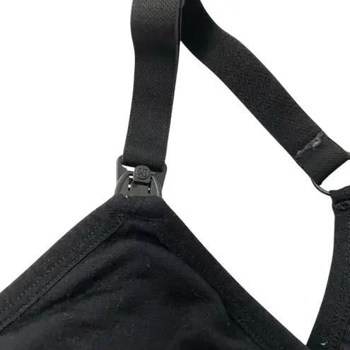 Kindred Bravely Nursing Bra Racerback Maternity Postpartum Black size XL