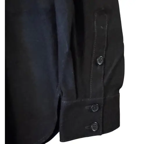 Quince 100% Suede Overshirt Goat leather M Luxury NWT layering classic oversized Black Size M