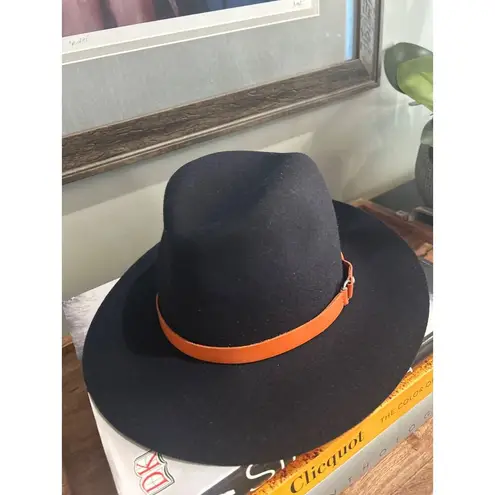 Rag and Bone  Finley Packable Fedora Black Womens Size Small - Image 3