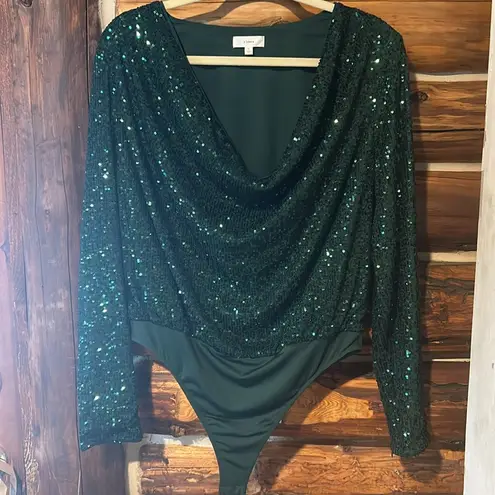 A loves A sequin bodysuit