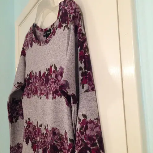 Mason & McKenzie long sleeve floral blouse S Gray