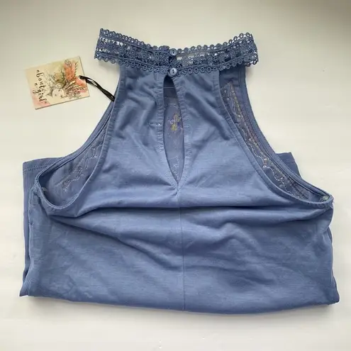 About A Girl NWT embroidered boho halter tank, size XS