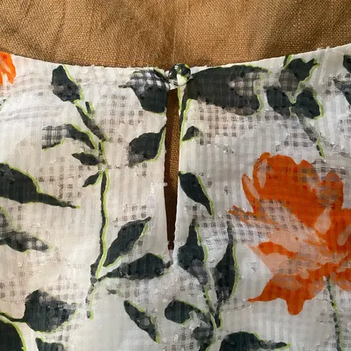 Club Monaco Floral Blouse