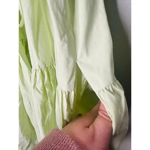 3.1 PHILLIP LIM X RTR Pale Yellow Sleeveless Belted Midi Dress Size 4