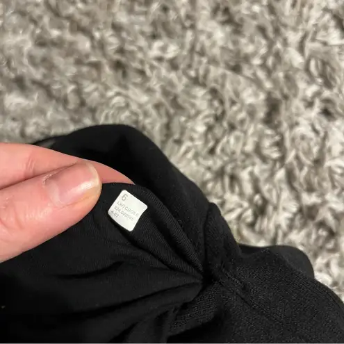 Lululemon black scuba shorts 4” size 6