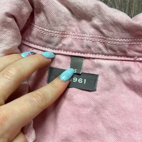 DL1961  Pink Jean Jacket