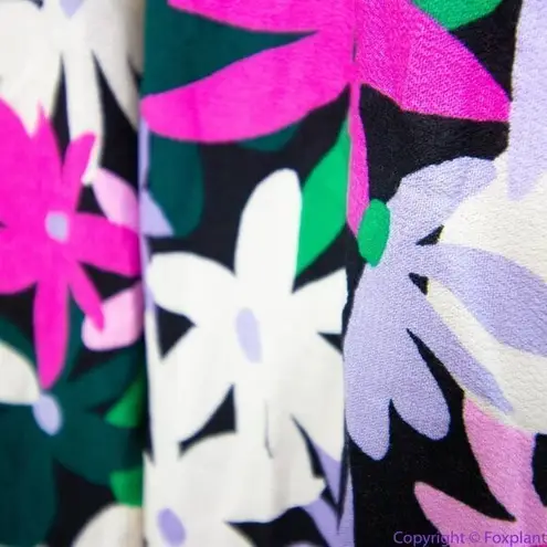 Eloquii NEW floral print long puff sleeve dress, 14