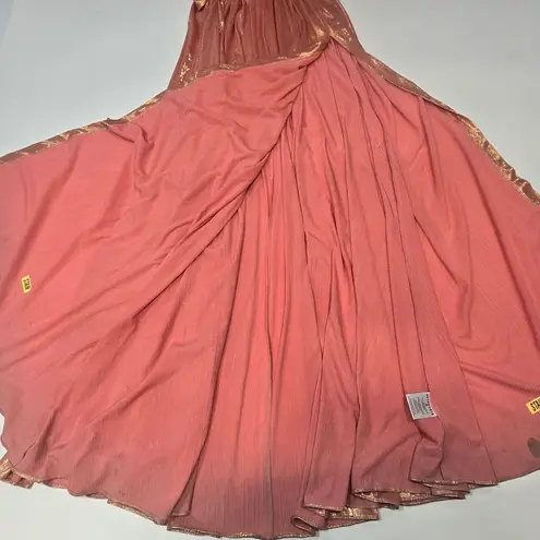 Retrofete Waldorf Dress in Apricot Orange