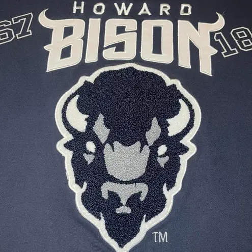 LHP HBCU Howard University Bison 1867 Navy Blue Crewneck Sweatshirt Size Large