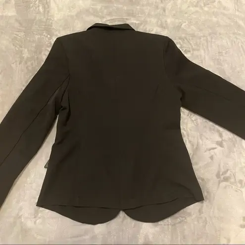 Na Na Fashion Black One Button Stretch Blazer Size Medium