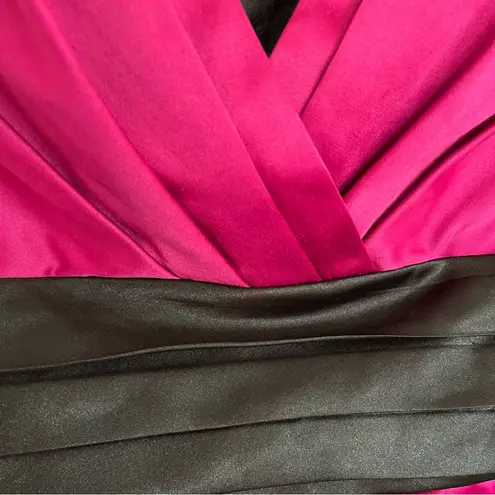 Studio Y Women’s Juniors  Corset Top Pink Black Size Medium Whimsygoth 90’s