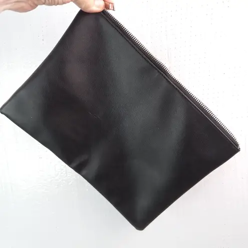 Mike's Hard Lemonade Lined Vinyl Zipper Make Up Bag Yellow