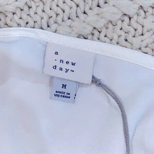 A New Day  white top size medium new with tags