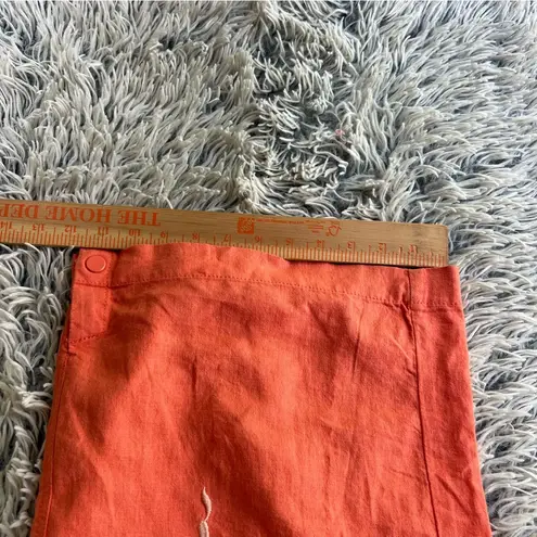 Anthropologie  Terracotta Wide Leg Pants