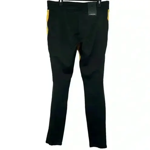 J.LINDEBERG ODYSSEY TIGHTS WOMENS XL GOLF LEGGINGS DRAWSTRING ATHLETIC NWT Yellow