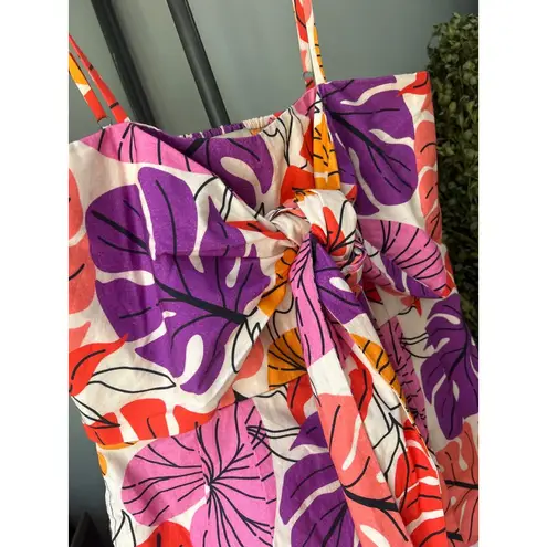 Anthropologie Ollari Harlow Romper Pink